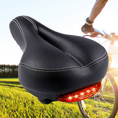 Comfortable Men Women Bike Seat Bike Saddle Replacement with Wide Cushion