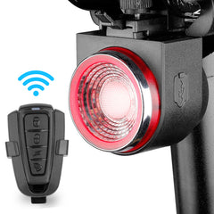 Rechargeable LED Exposure Rear Bike Light Smart Brake Light