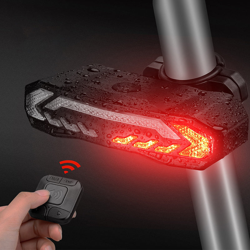 Bicycle Alarm LED Tail Light 